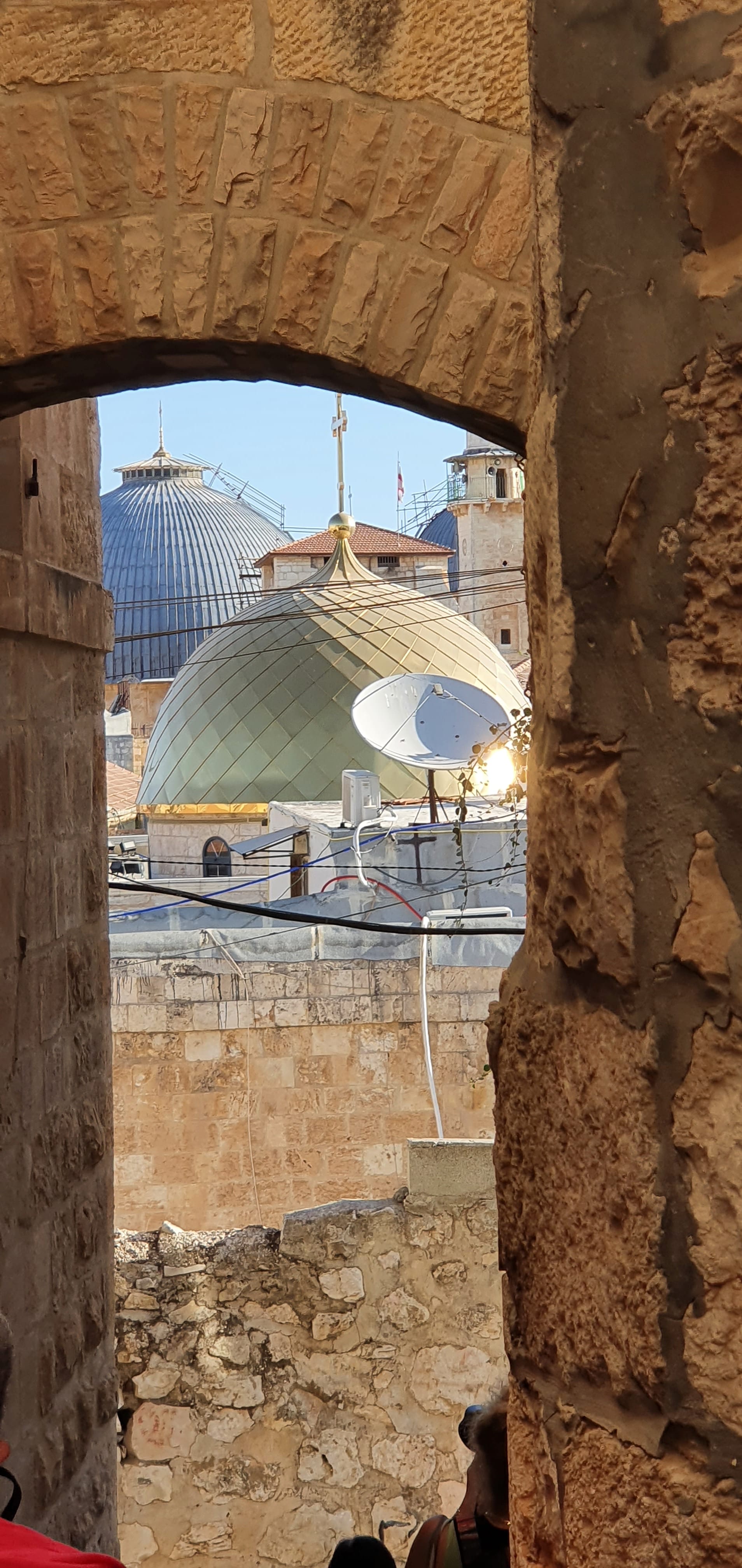 The Church of the Holy Sepulchre, Jerusalem.