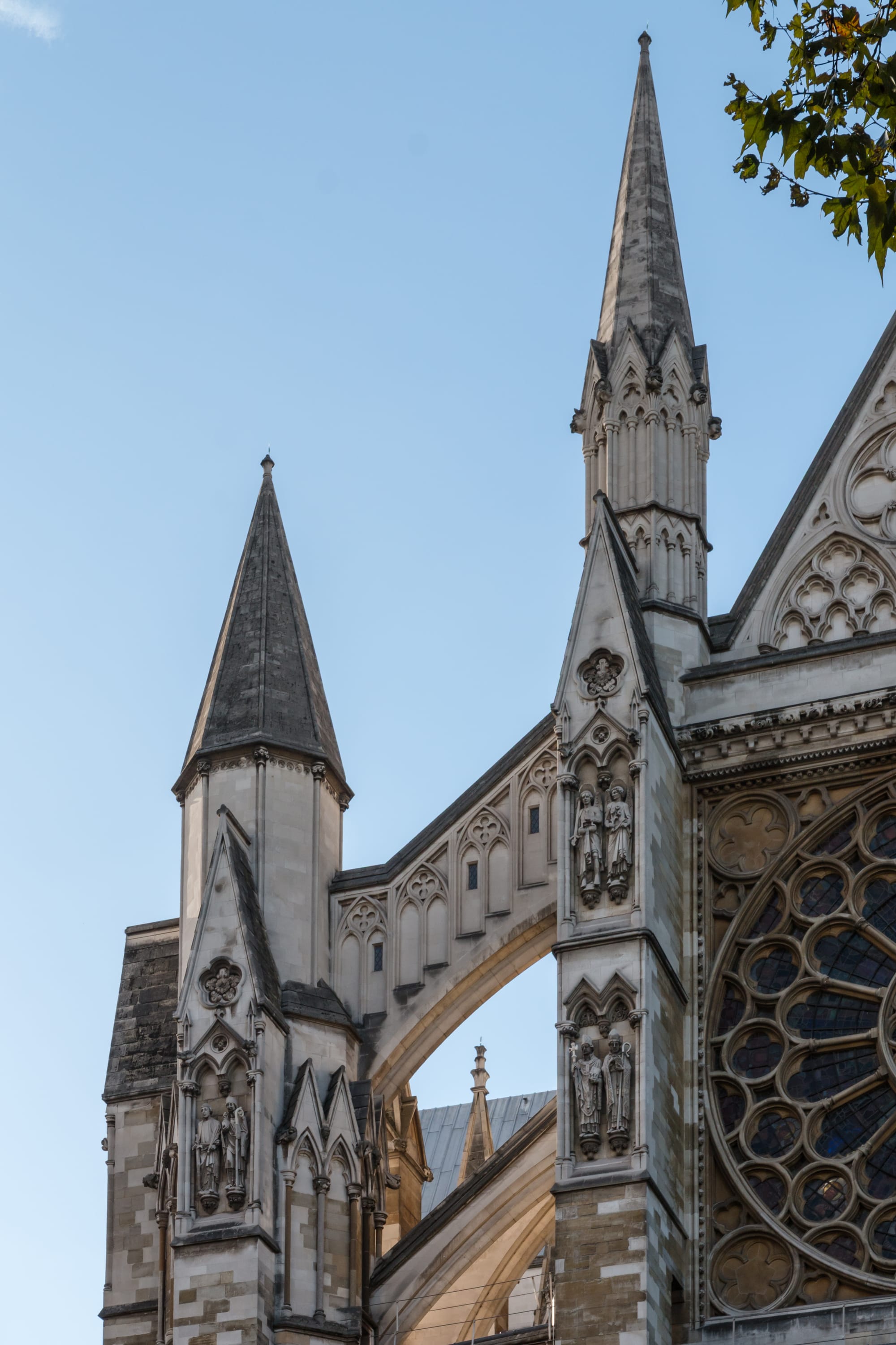 Westminster Abbey, where the sarcophagus is now displayed.