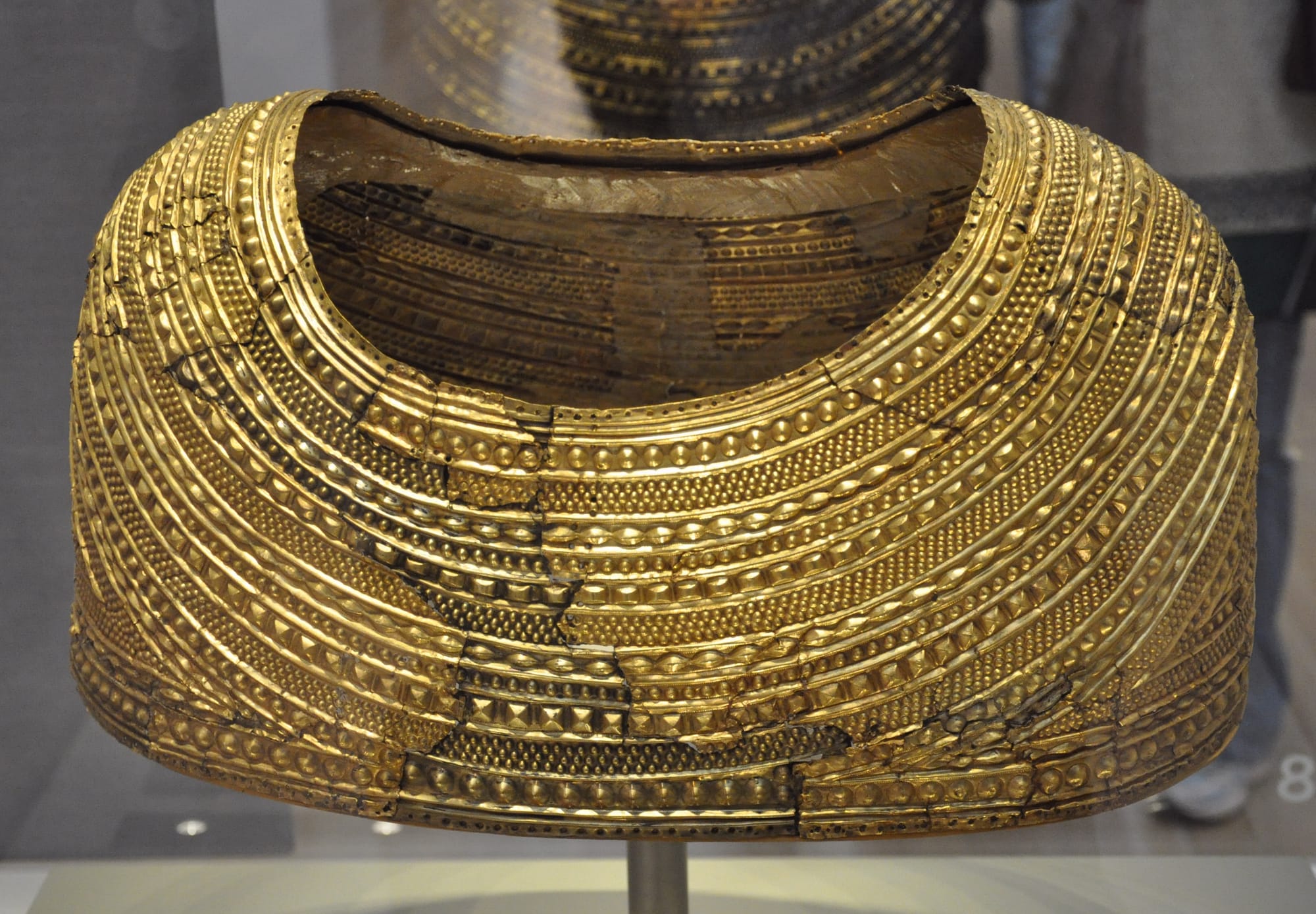 The Mold gold cape.