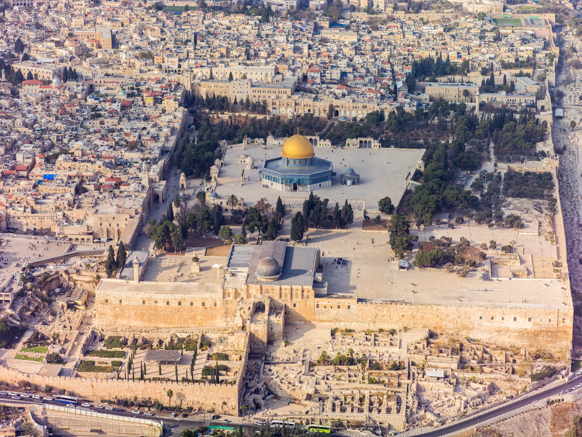 the Temple Mount in Jerusalem's Old City